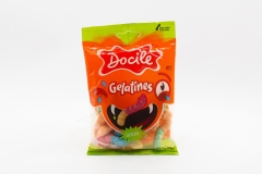 Жевательный мармелад Docile Sourworms (Червячки со вкусом ягод и фруктов) 80г